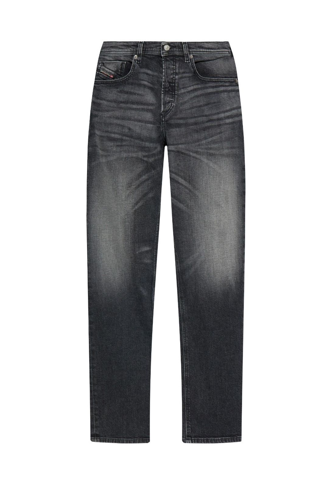 キッズ用ボトムス FENDI FW24 washed denim pants (JUF116K AMHXF0QG0) FENDI KIDS Washed Denim Pants - FW24 Collection: Stylish